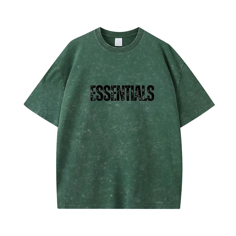 Wash Old Essential 230g Cotton T-shirt