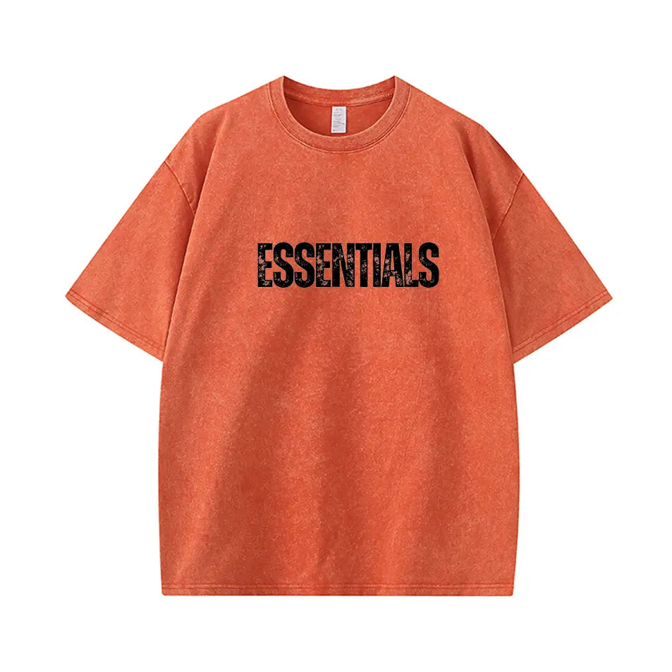 Wash Old Essential 230g Cotton T-shirt