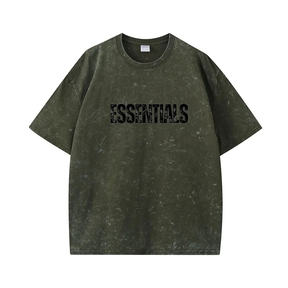 Wash Old Essential 230g Cotton T-shirt