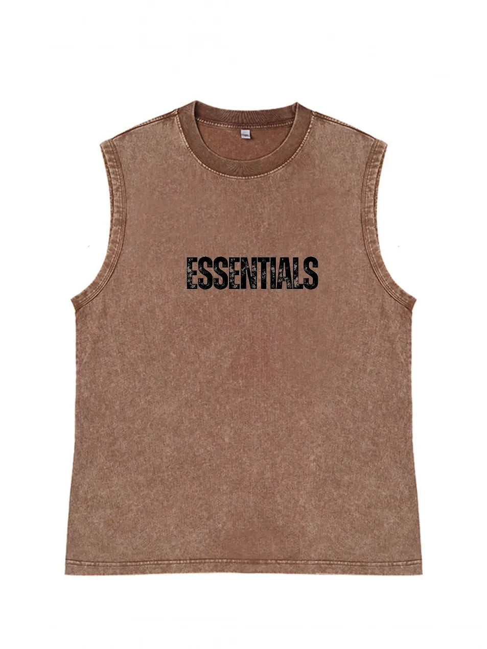 Vintage Wash Old Essential 230g Cotton Sleeveless T-shirt