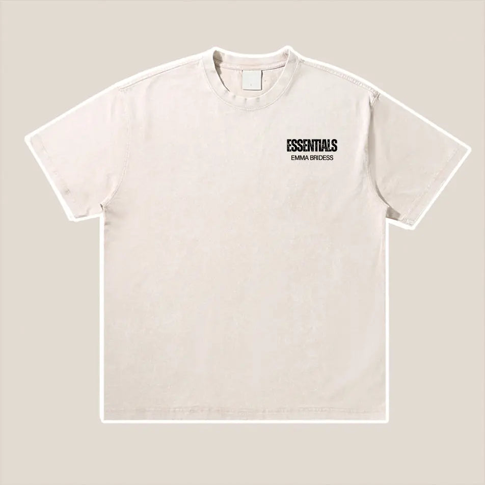 Wash Old Vintage Essentials T-shirt 300g Essentials Shirt