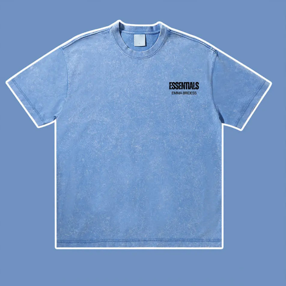 Wash Old Vintage Essentials T-shirt 300g Essentials Shirt