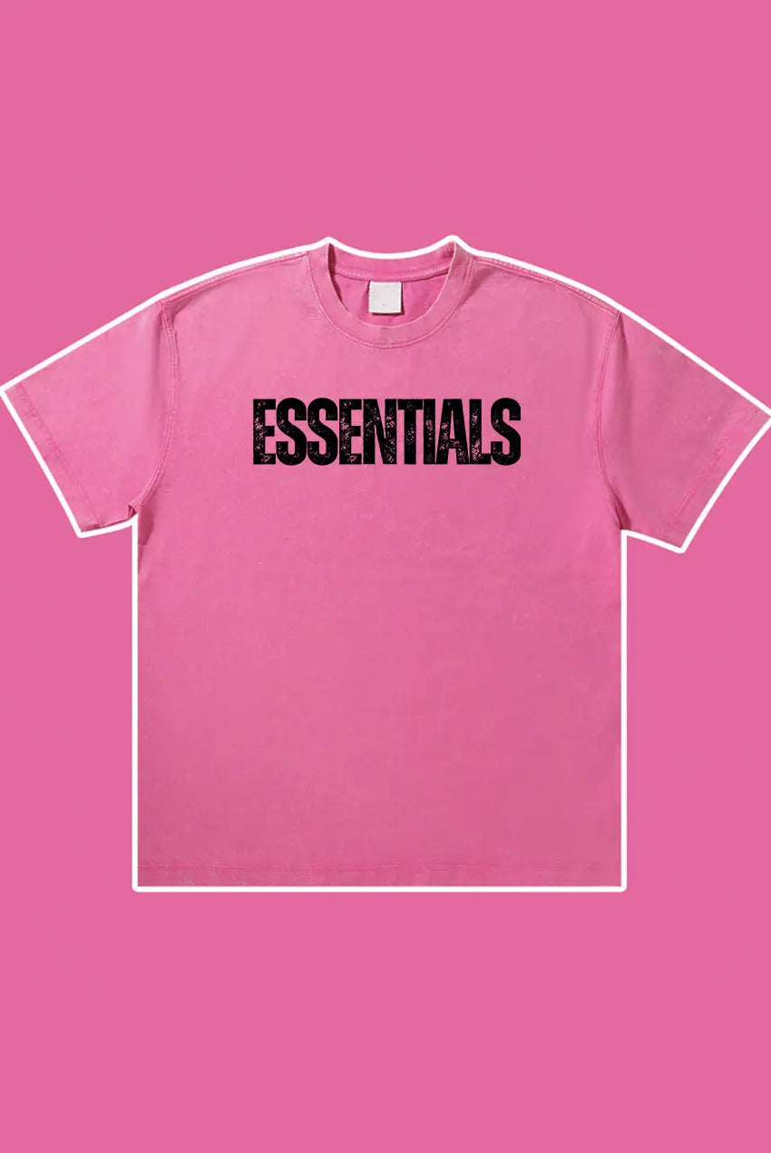 Wash Old Vintage Essentials T-shirt 300g Essentials Shirt