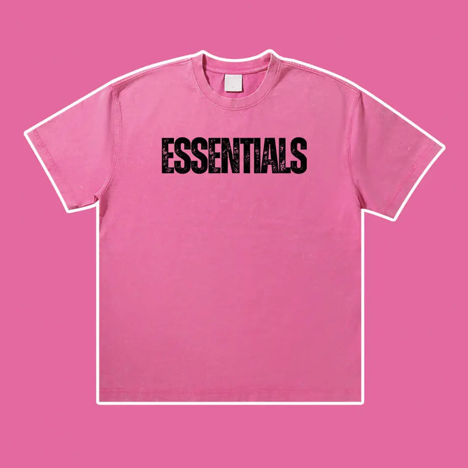 Wash Old Vintage Essentials T-shirt 300g Essentials Shirt