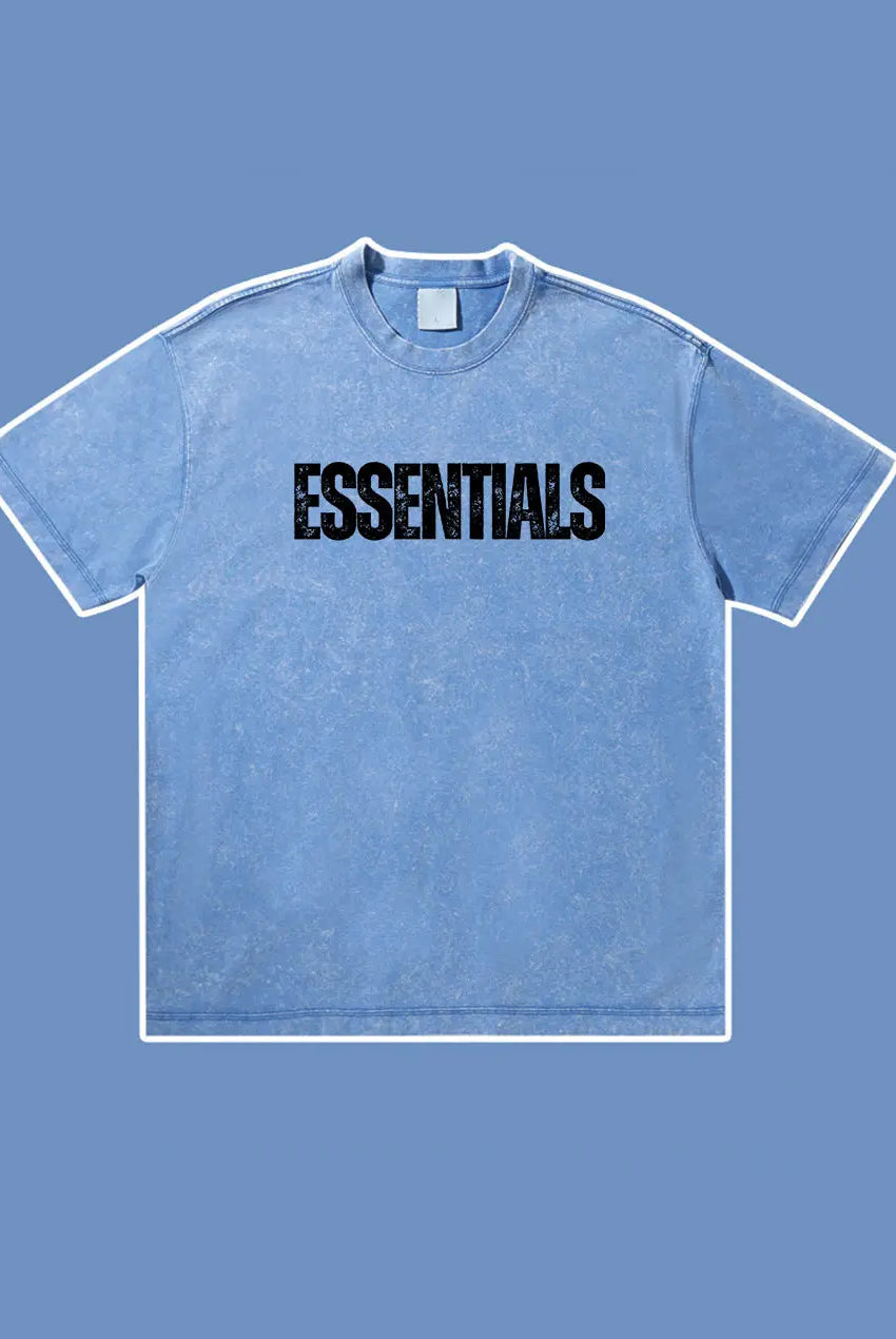 Wash Old Vintage Essentials T-shirt 300g Essentials Shirt