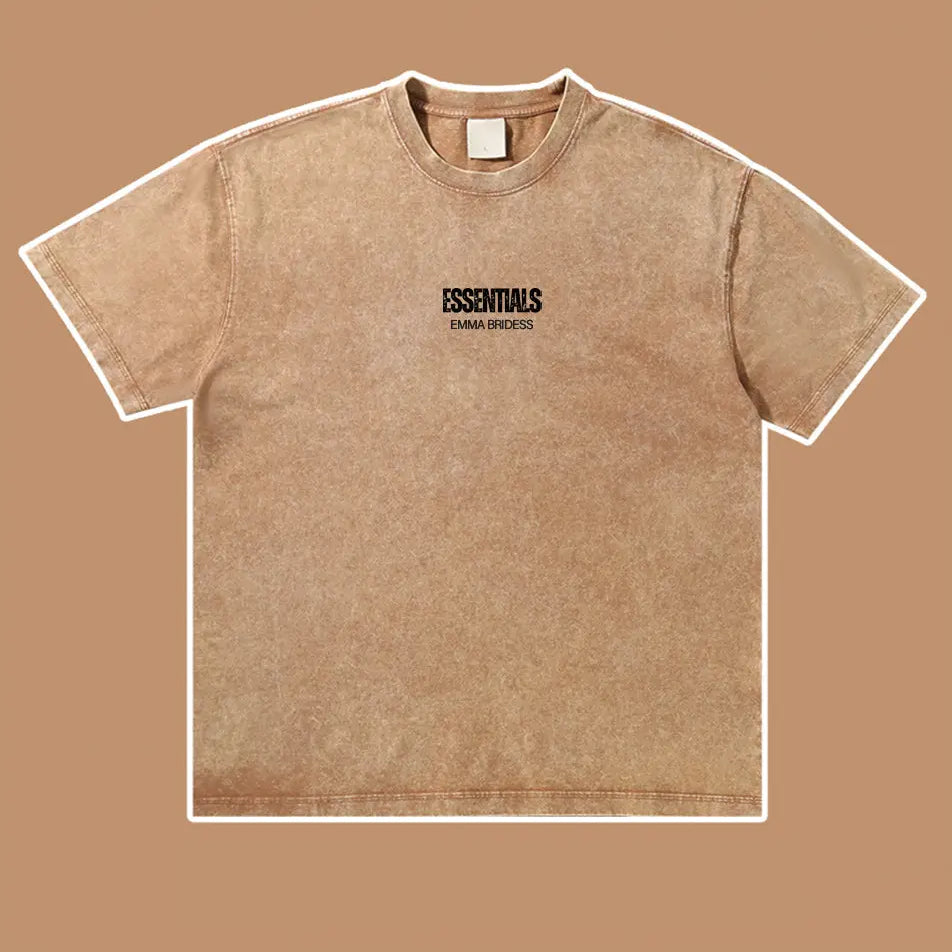 Vintage Wash Essentials T-Shirt 300g Classic Essentials Tee