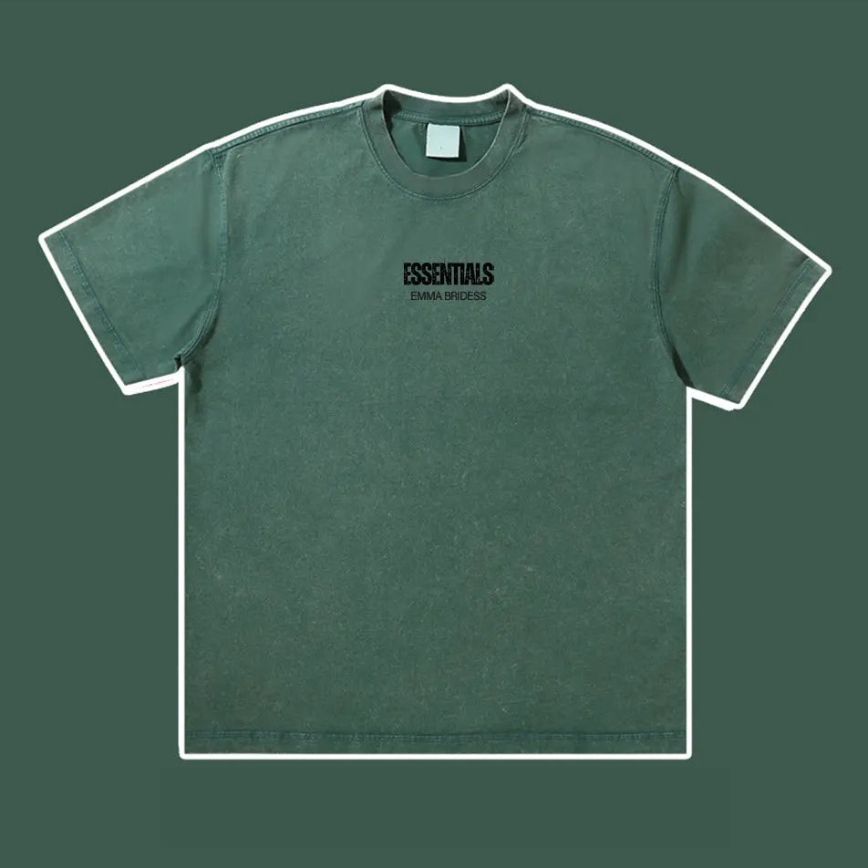 Vintage Wash Essentials T-Shirt 300g Classic Essentials Tee