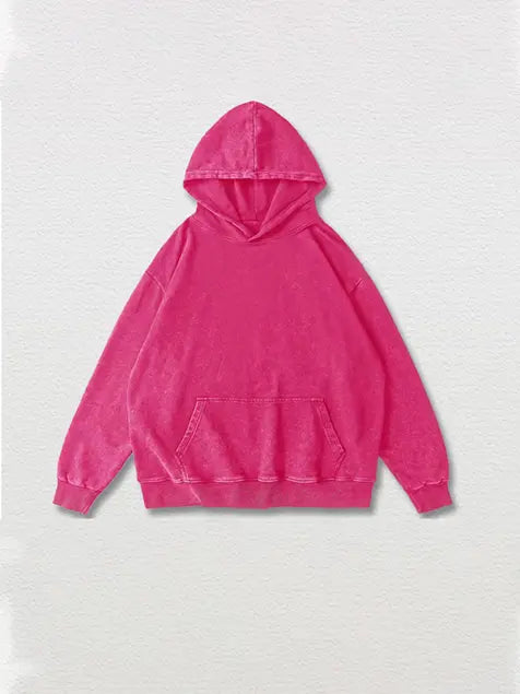 350g Vintage Wash Old Cotton Hoodie