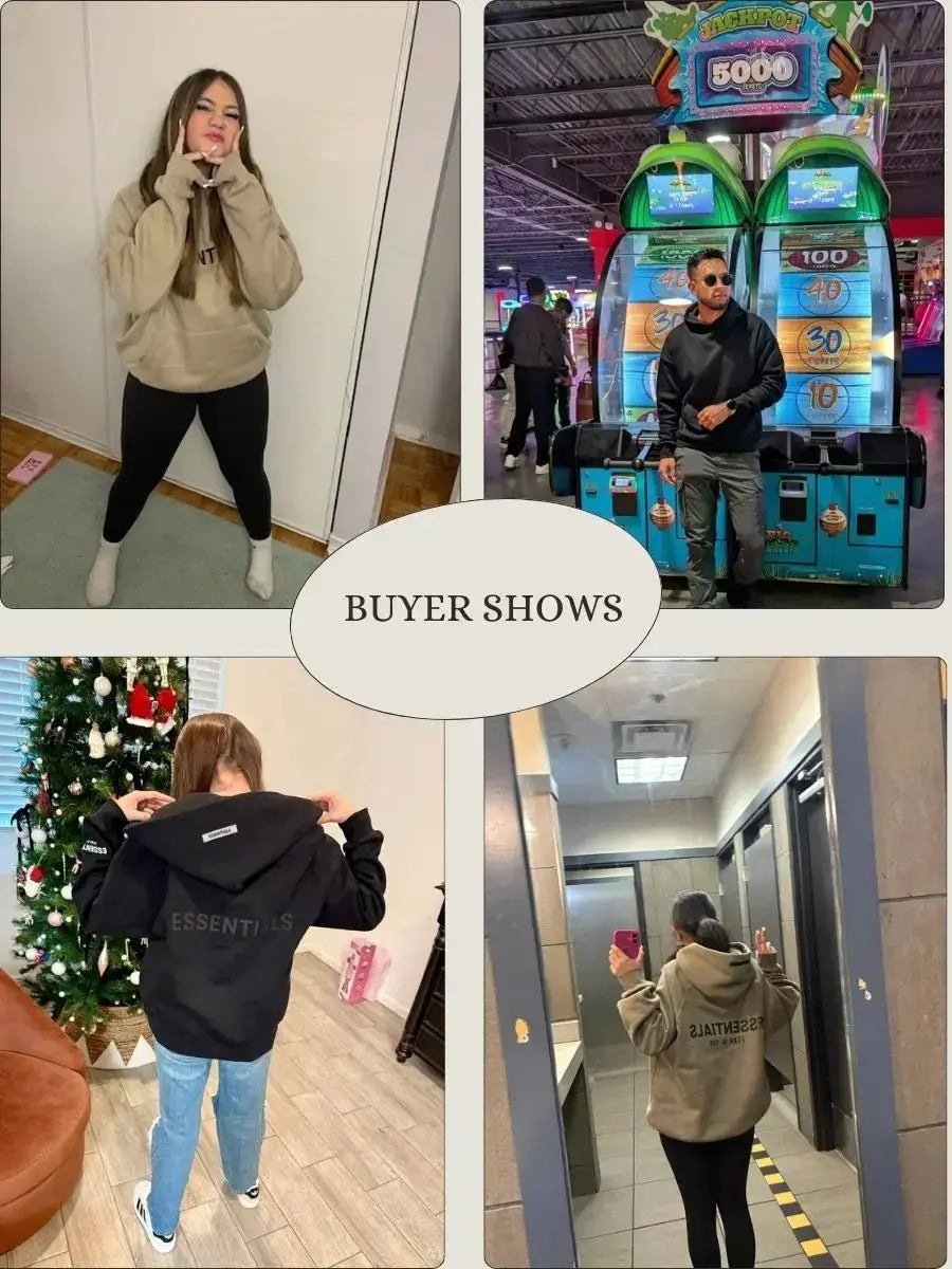 Essentials Hoodie Drop Shoulder Emma Bridess