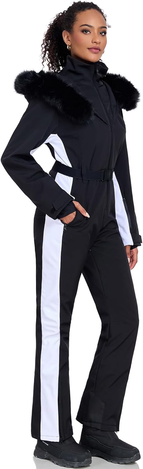 Women's Ski Suit One Piece Jumpsuits Snowsuits