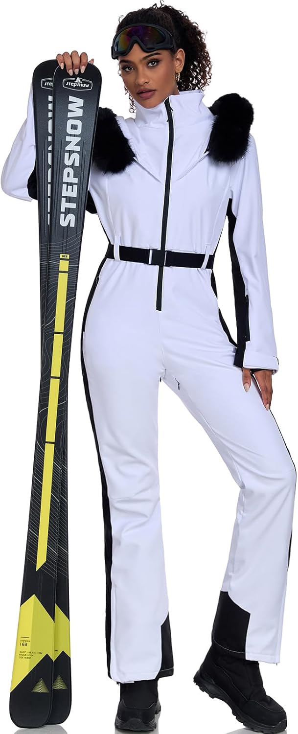 Women's Ski Suit One Piece Jumpsuits Snowsuits