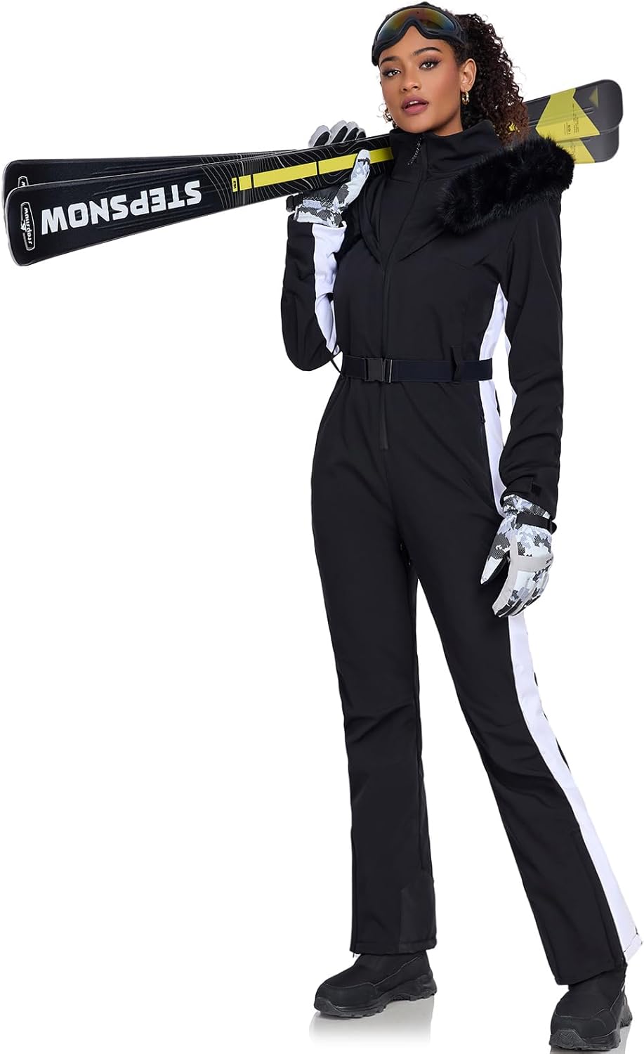 Women's Ski Suit One Piece Jumpsuits Snowsuits