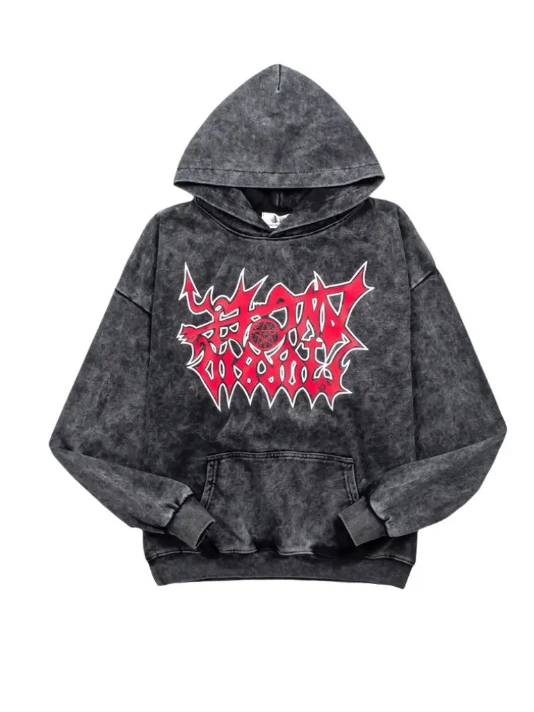 Morbid Angel Dead Gold Band Cotton Hoodie Emma Bridess