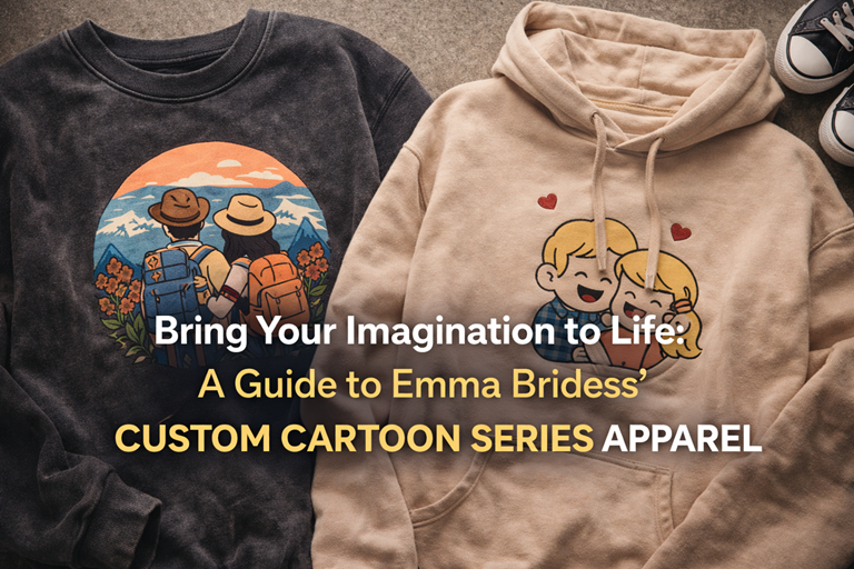 Bring Your Imagination to Life: A Guide to Emma Bridess’ Custom Cartoon Series Apparel