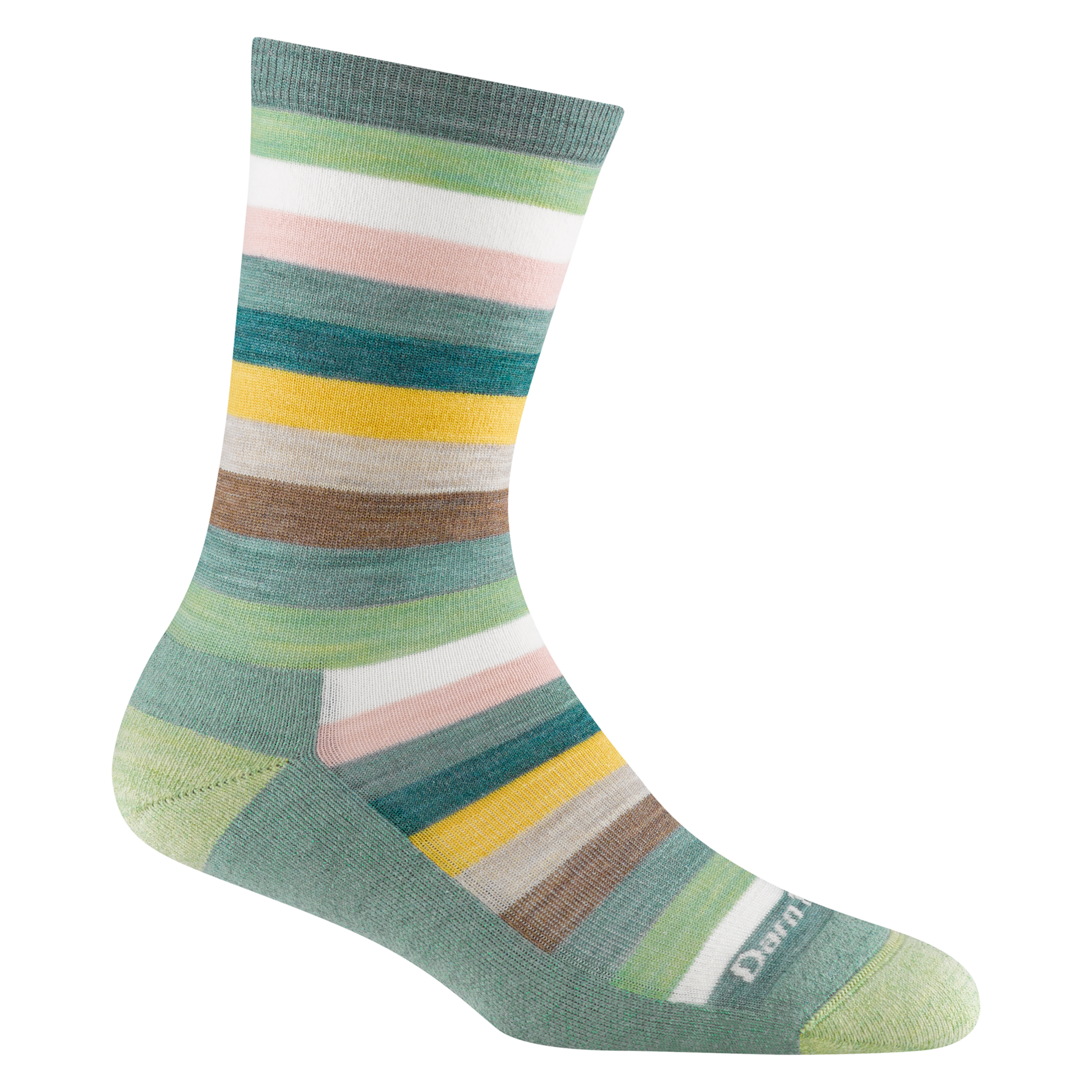Women's Mystic Stripe Crew Lightweight Lifestyle Socks