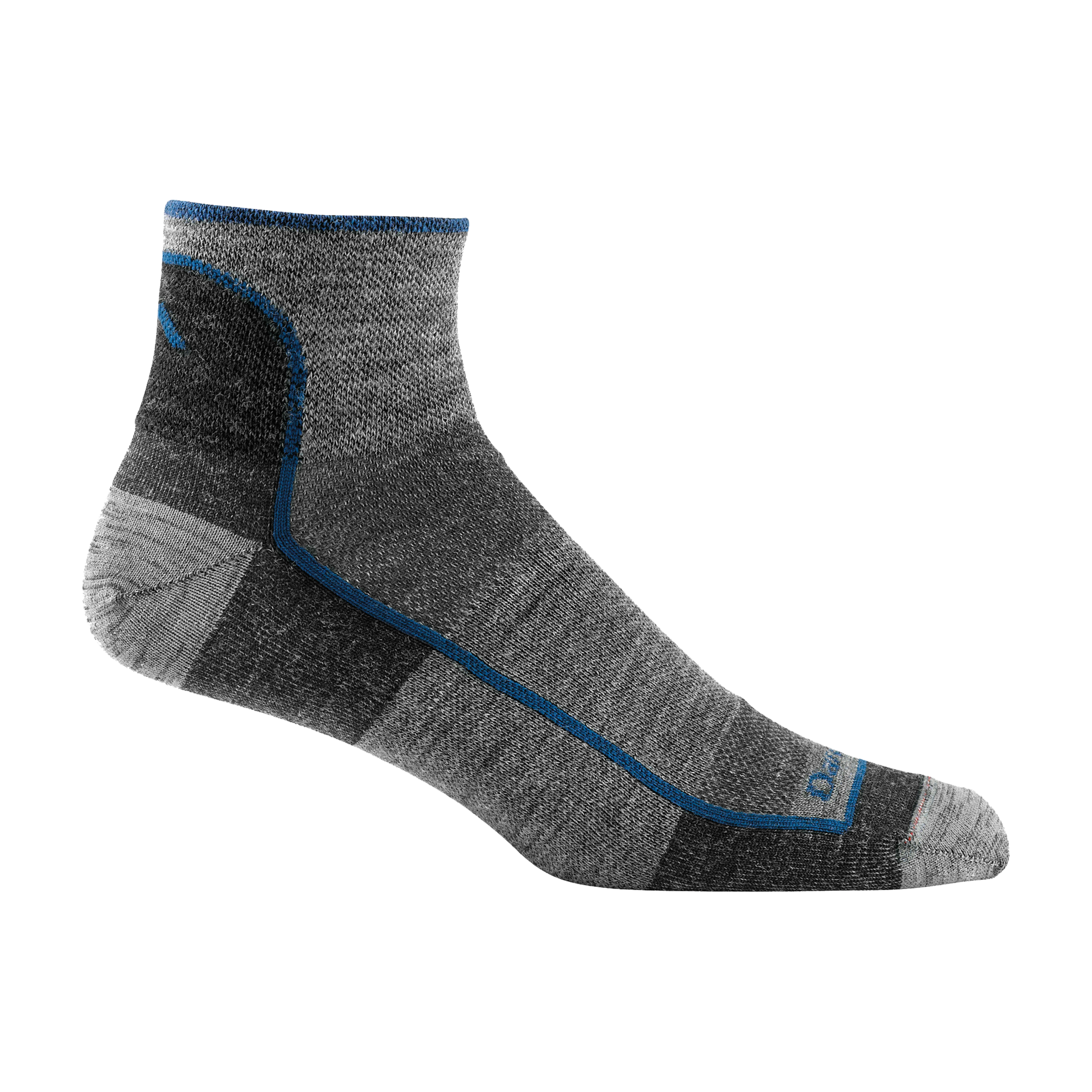 Darntough Men's 1715 Quarter Lightweight Running Socks