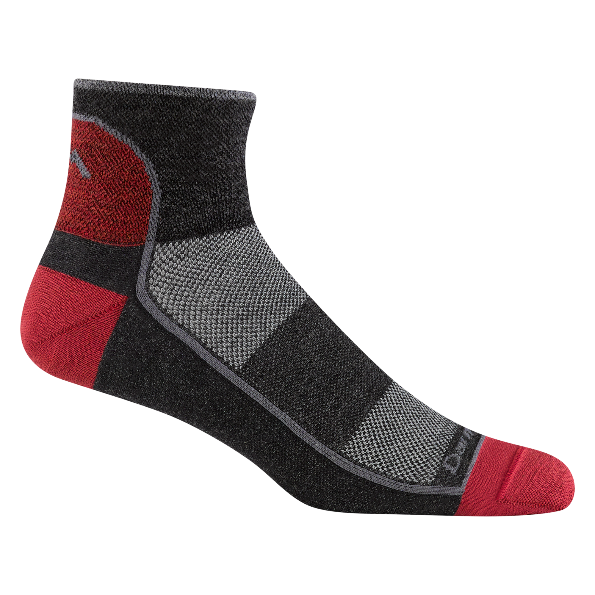 Darntough Men's 1715 Quarter Lightweight Running Socks