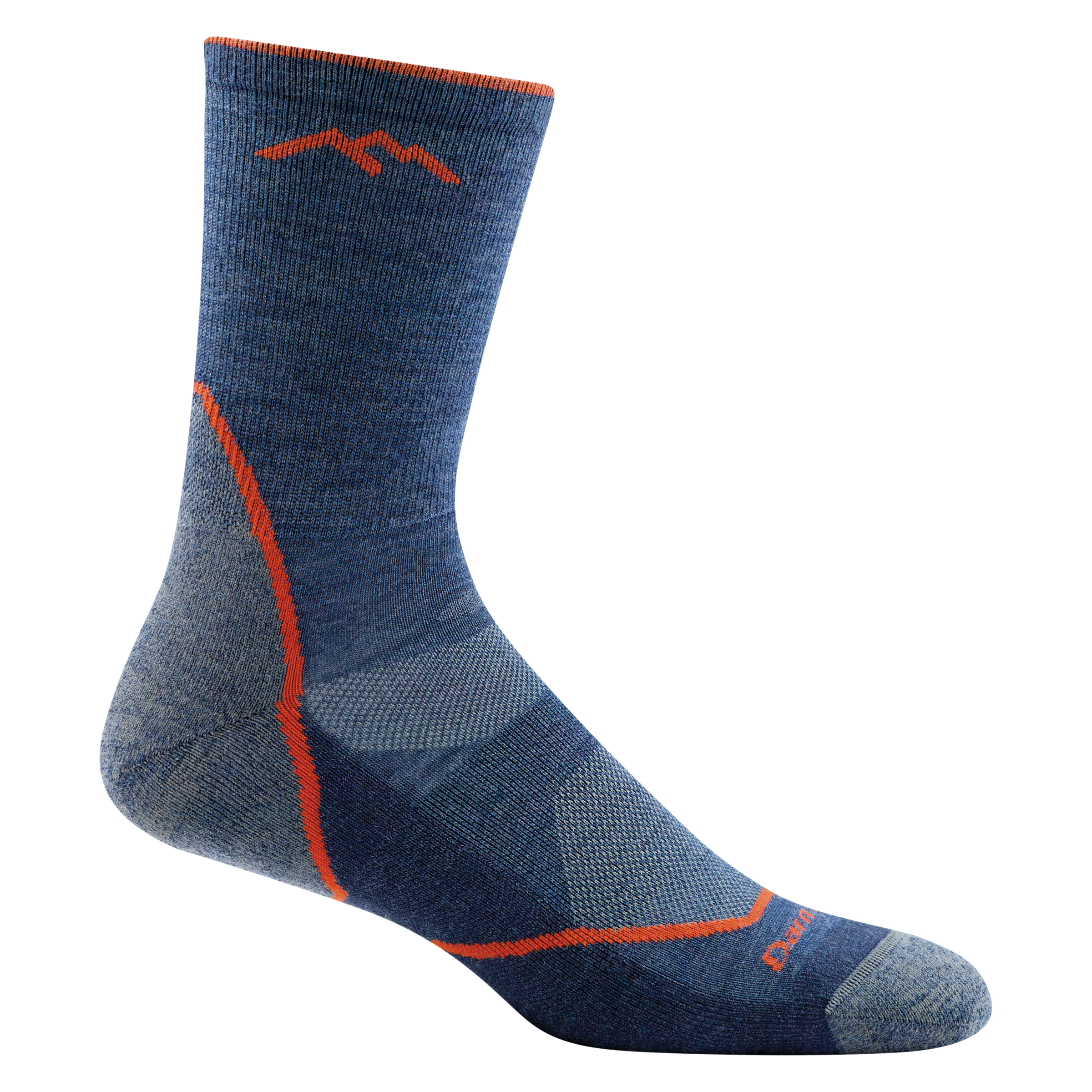 Men's Light Hiker Micro Crew Lightweight Hiking Socks