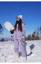 Plus Size Adult Snowboard Ski Jacket Pants Set