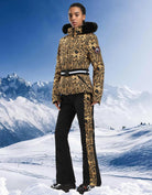Women's Ski Jacket Snowboard Warm Winter Short Slim Snow Coat Jacket