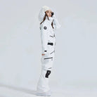 Women’s One Piece Hooded Ski Suit Winter Snowsuit Jumpsuit