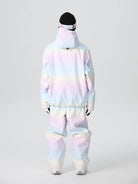 Women Cute Rainbow Snow Suit Winter Outwear for Sports
