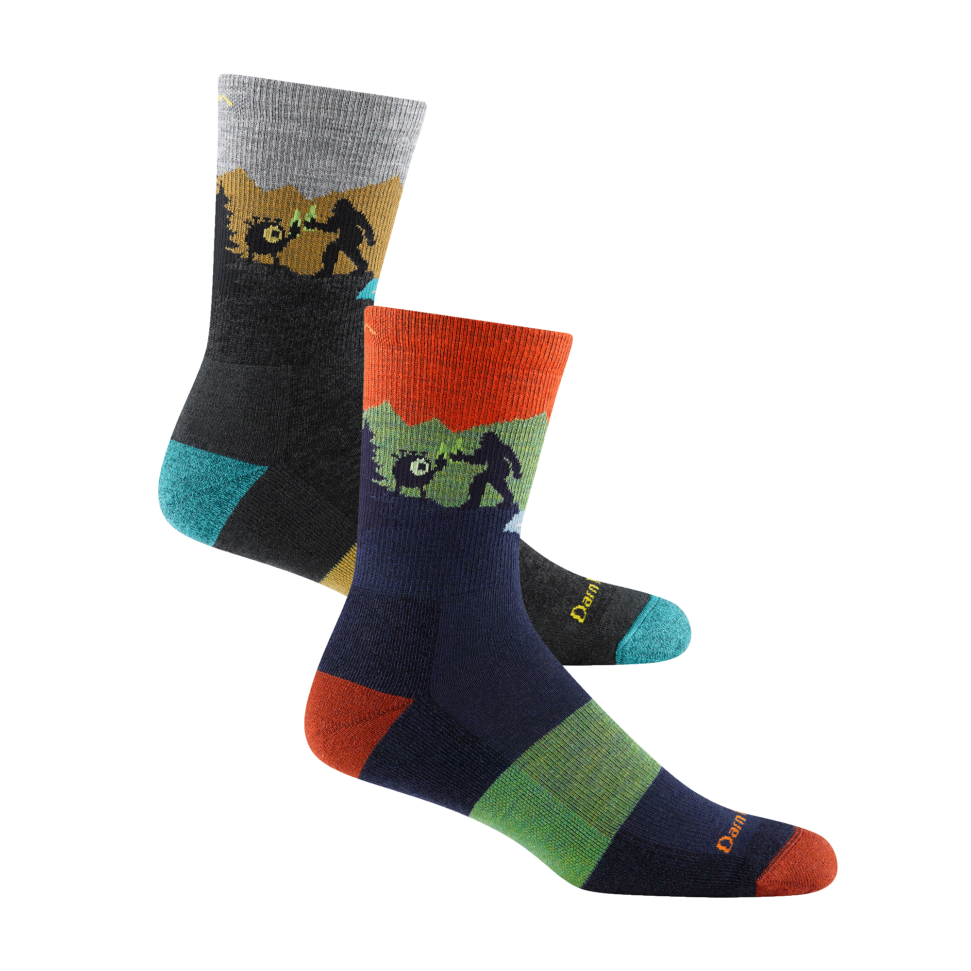 Men Close Encounter Micro Crew Hiking 2-Pack