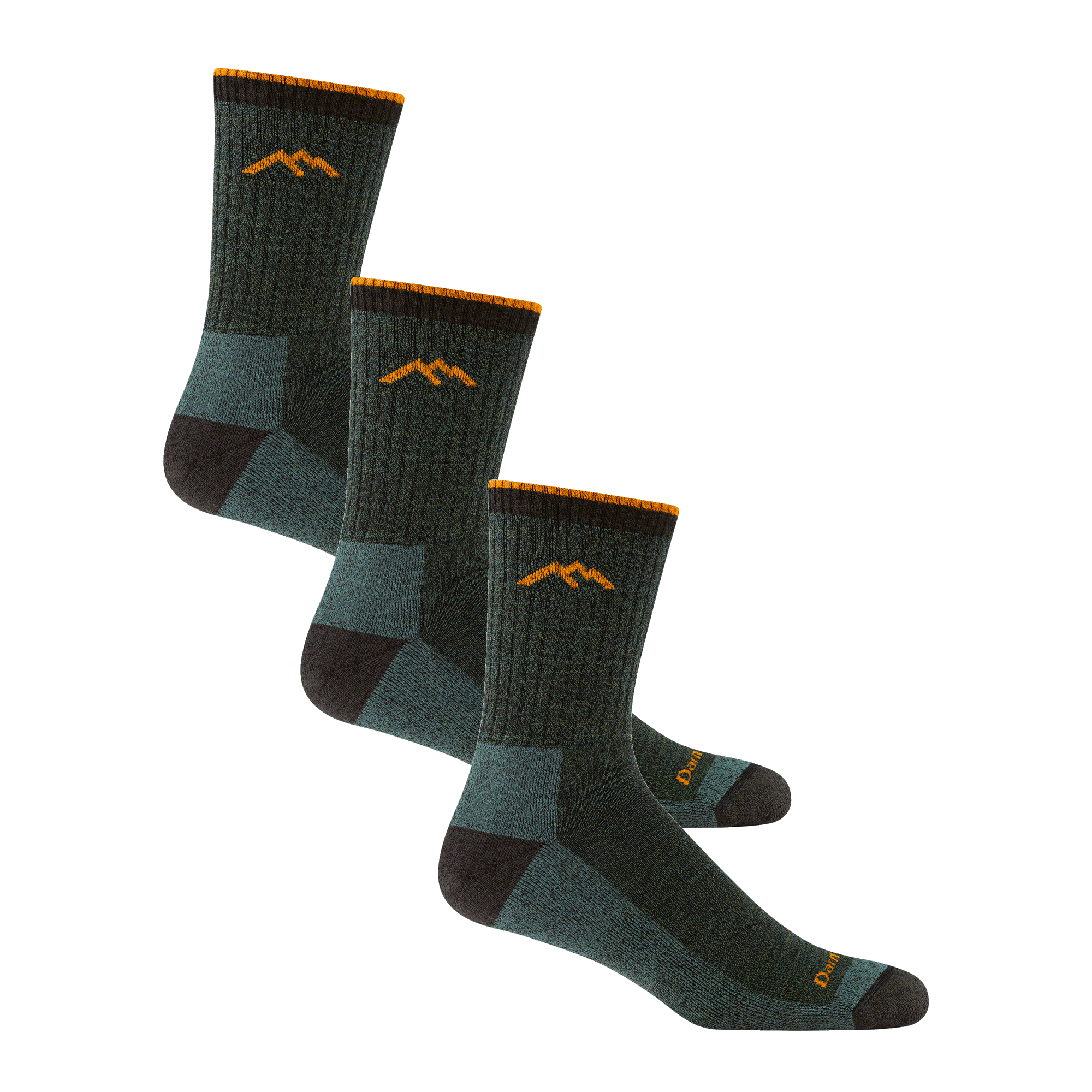 Darntough Men's Limited Edition Hiker Micro Crew 3-Pack
