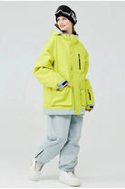 Loose Fit Ski and Snowboard Jacket and Pants Set Sportswear