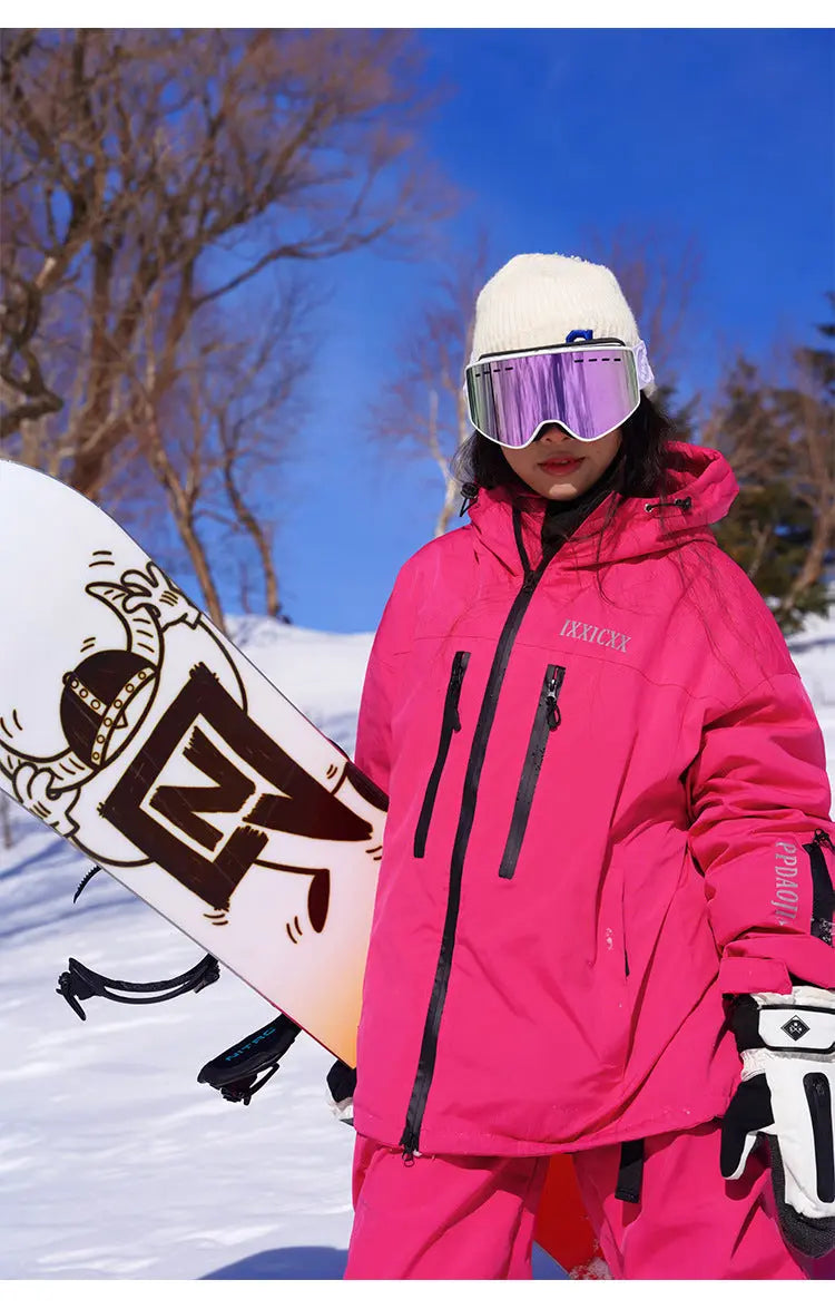 Ski Jacket Pants Set Winter Outwear for Sports