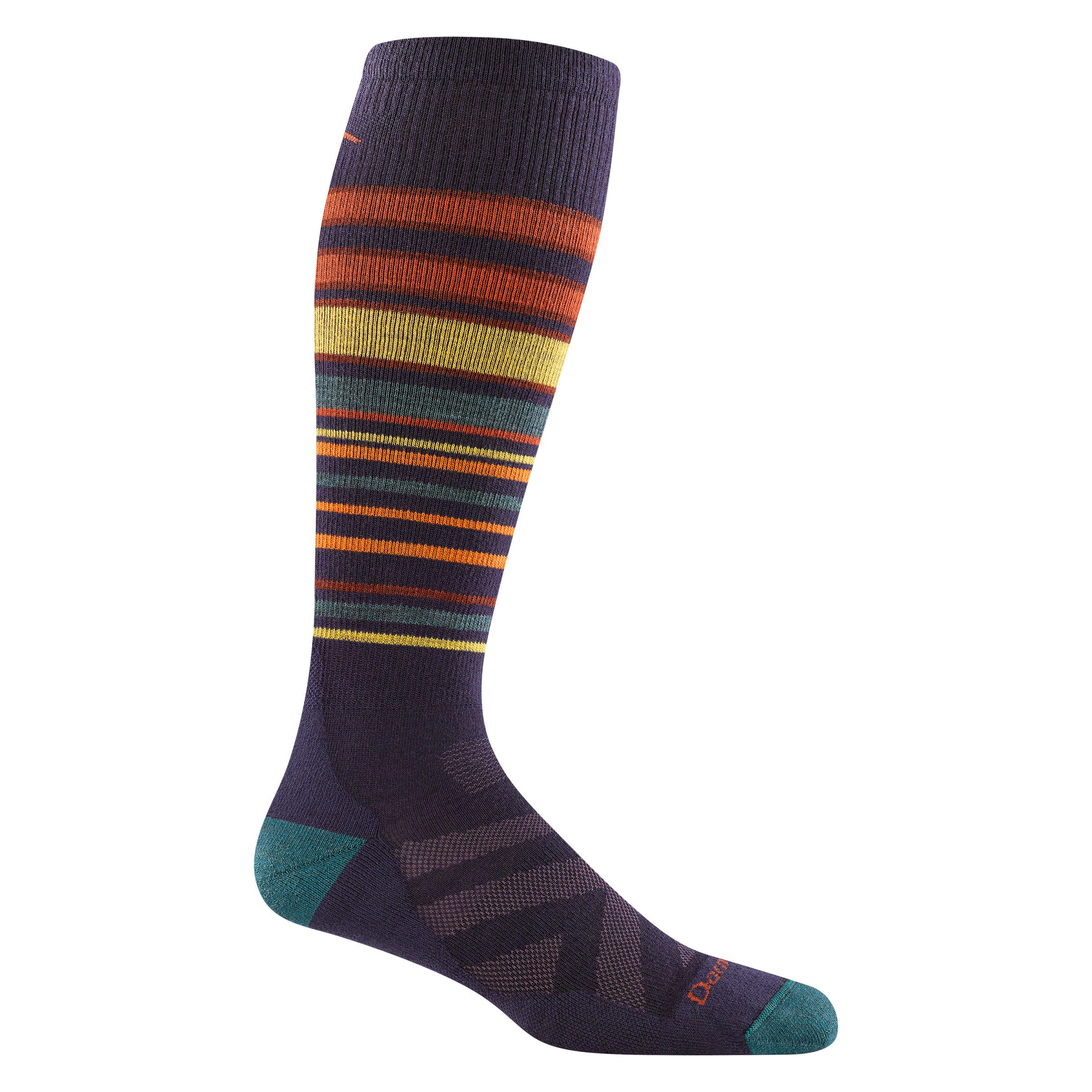 Darntough Men's Snowpack Over-the-Calf Midweight Ski & Snowboard Socks