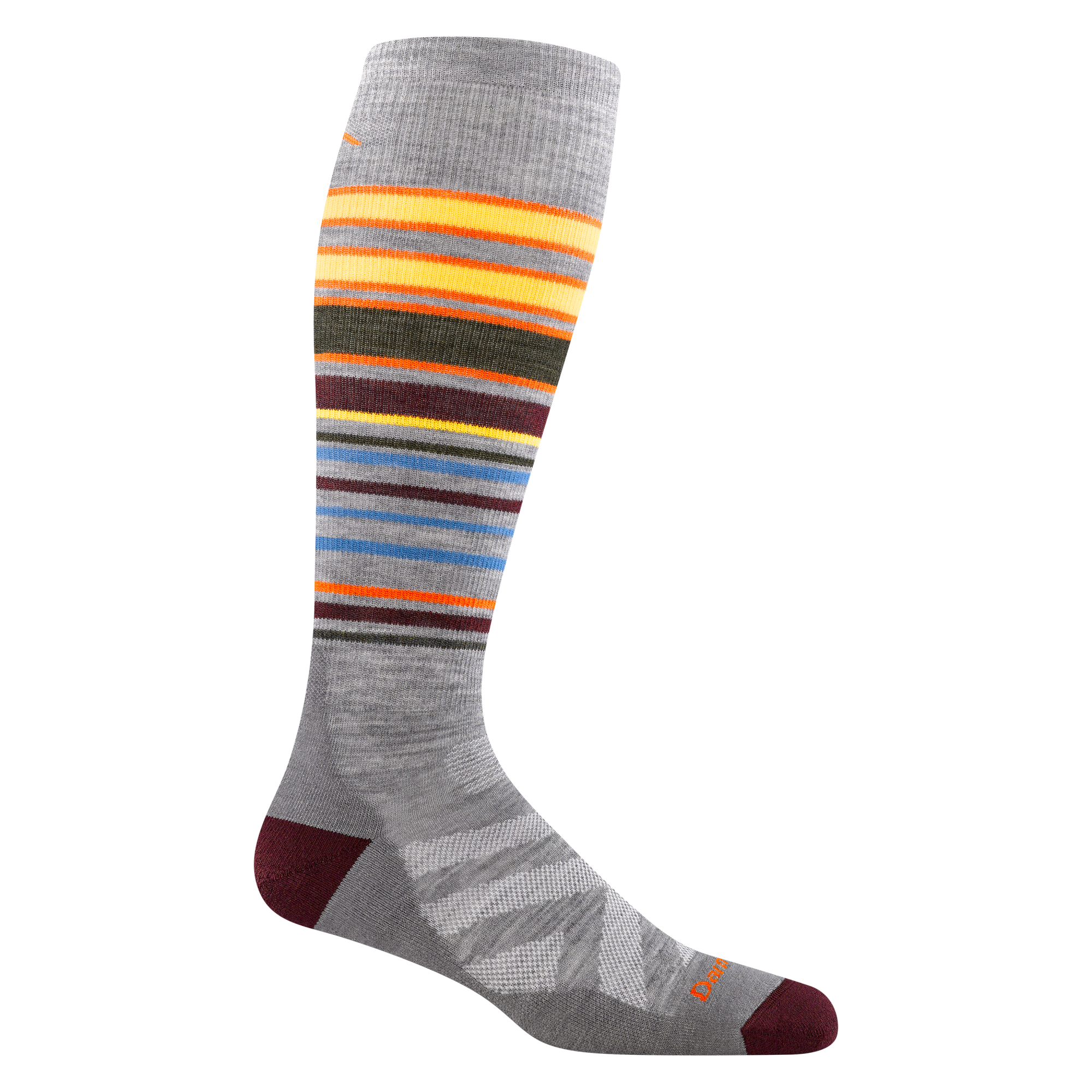Darntough Men's Snowpack Over-the-Calf Midweight Ski & Snowboard Socks