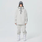 Women’s 2 Piece Ski Suit Set with Hoodie Jacket and Loose Pants