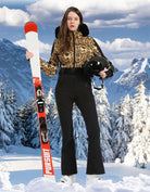 Womens Ski Suit One Piece Snowsuit Snowboard Slim Insulated Jumpsuit