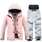 Loose Fit Ski and Snowboard Jacket and Pants Set Sportswear