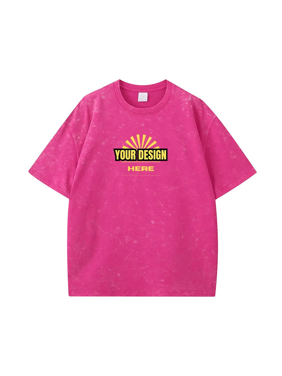 Custom Vintage Wash Cotton T-Shirt