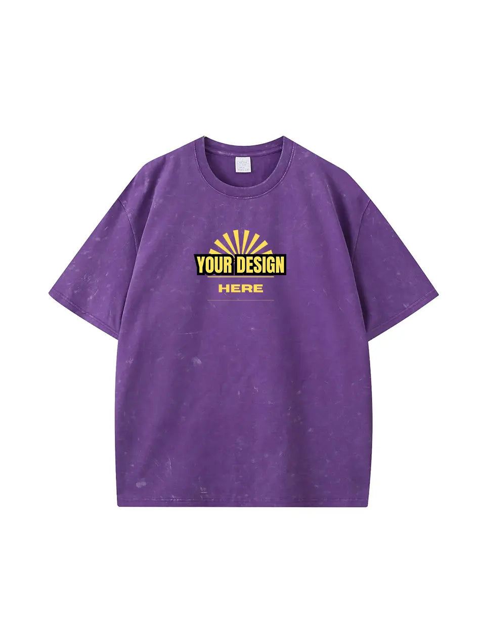Custom Vintage Wash Cotton T-Shirt