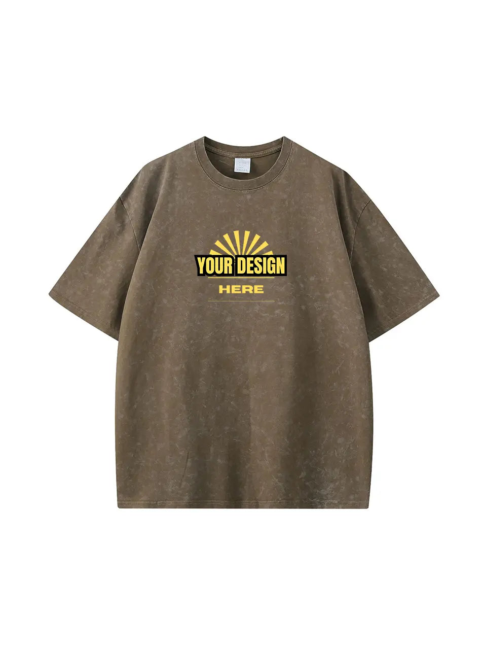 Custom Vintage Wash Cotton T-Shirt