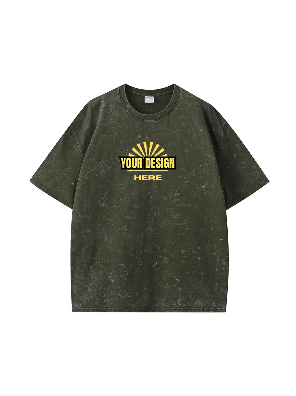 Custom Vintage Wash Cotton T-Shirt