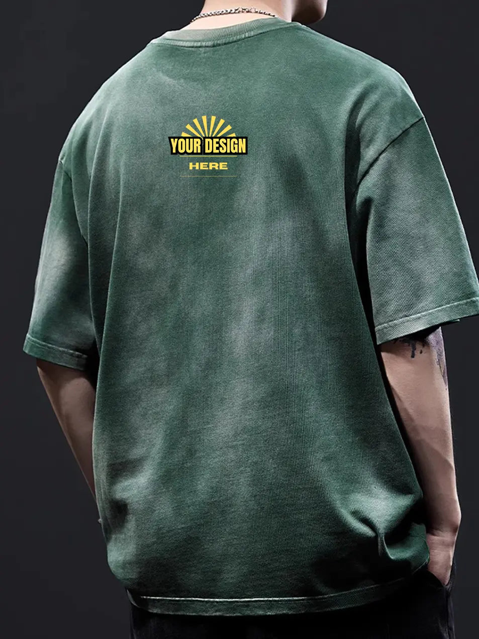 Custom Vintage Wash Cotton T-Shirt