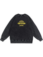 Personalized Vintage Wash Cotton Hoodie 