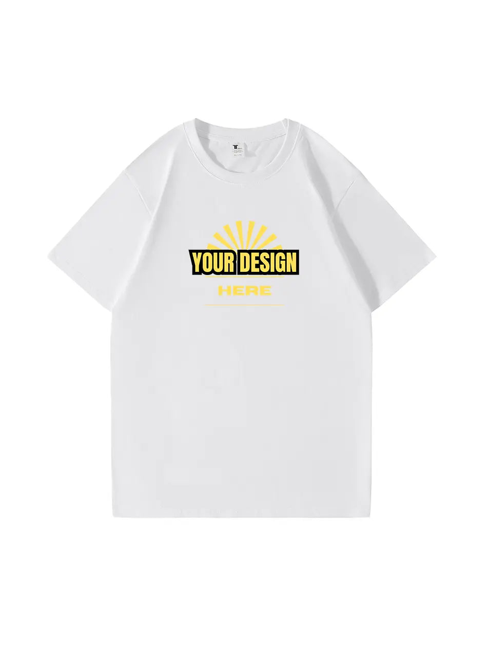 Custom Cotton T-Shirt Soft Personalized Tee
