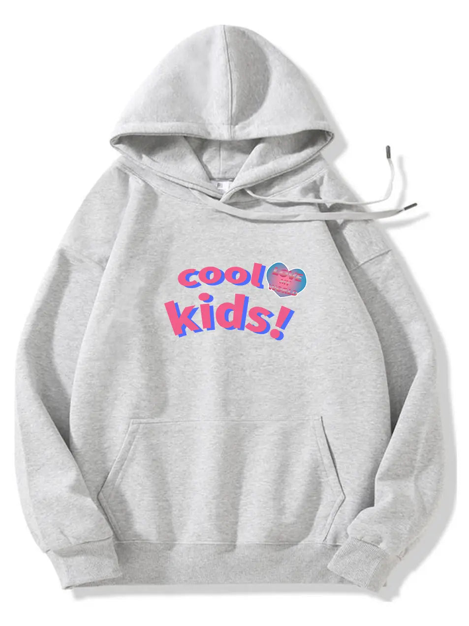 300g Cotton Hoodie Cool Kids Y2K Letter Printed Hoodies Emma Bridess