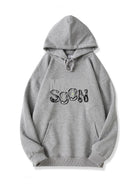 Y2K My Vibe Letter Printed 300g Cotton Hoodie Emma Bridess