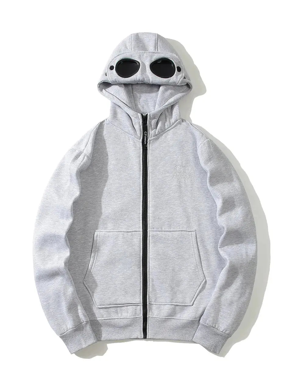 Zipper Hoodie with Round Lens - Emma Bridess