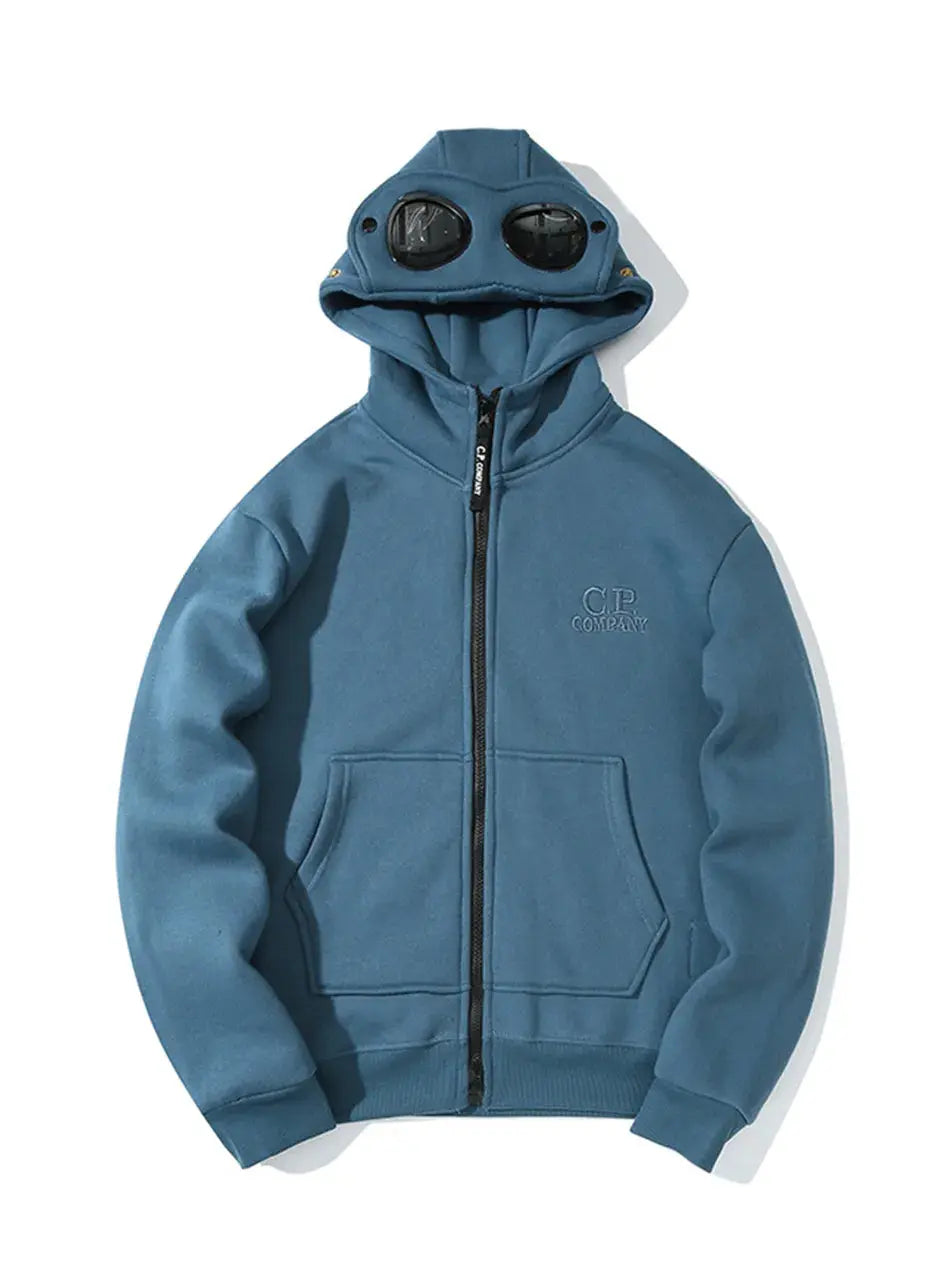 Zipper Hoodie with Round Lens - Emma Bridess