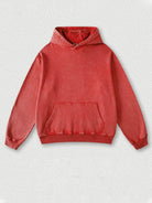 Washed Vintage Solid Color Loose Hoodie