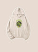 320g Fresh Printed Hooded Sweatshirt