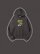 America Letter Printed Hooded Sweatshirt Pocket Cotton Hoodie 350g Emma Bridess