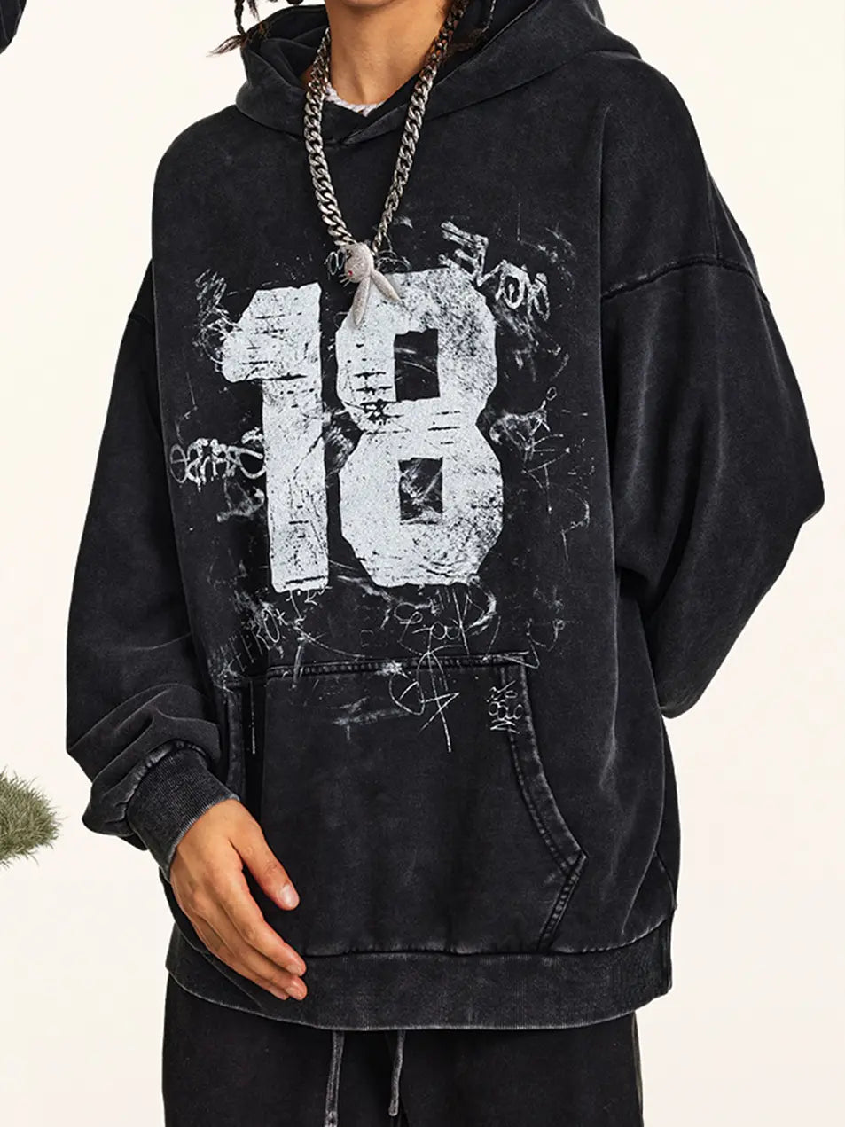 Oversized Printed Sweatshirt - White/Slipknot - Ladies | H&M US
